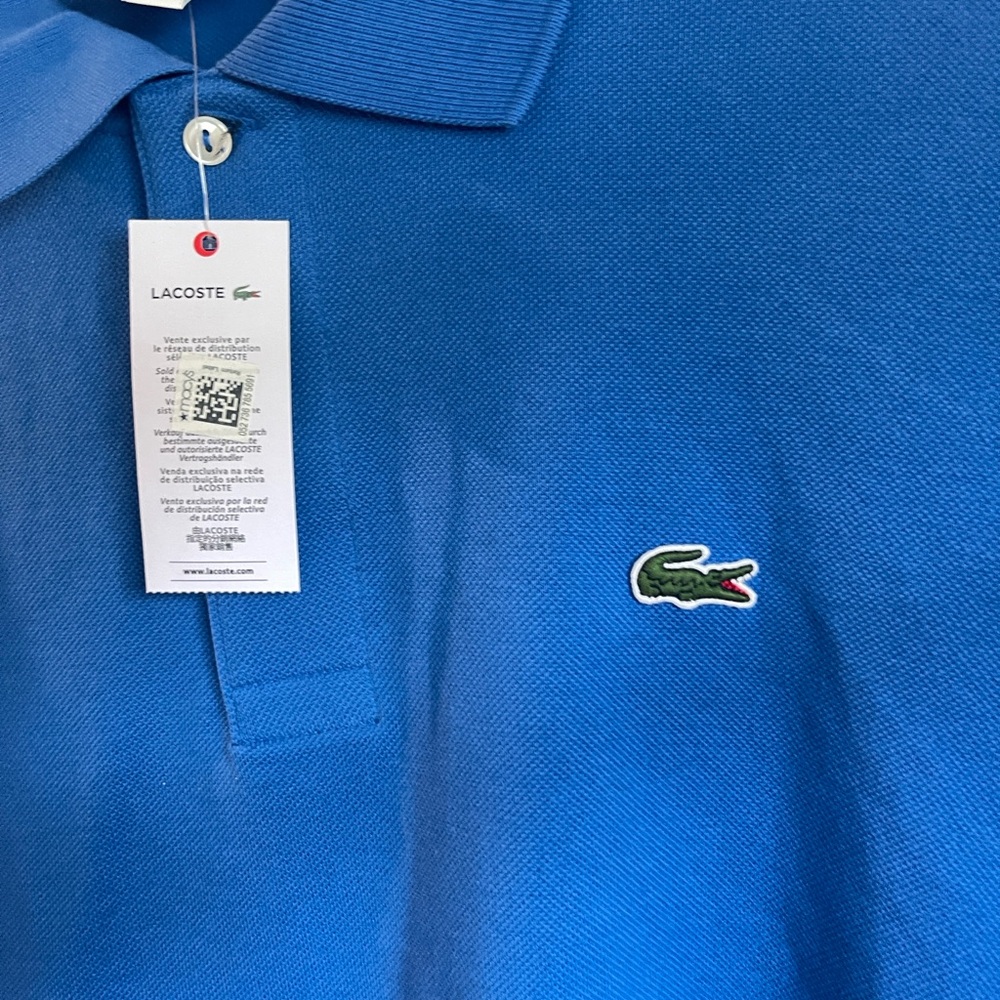 Lacoste Blue Polo Shirt